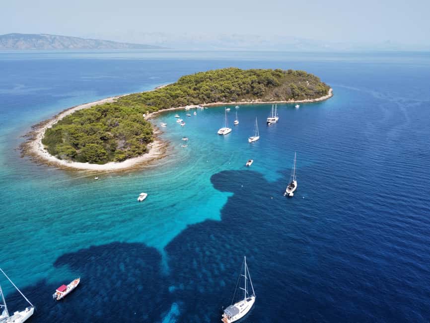 Speedboat to 3 islands: Hvar, Brač, Zečevo with watersports - Bol, Brač, and the old stone streets