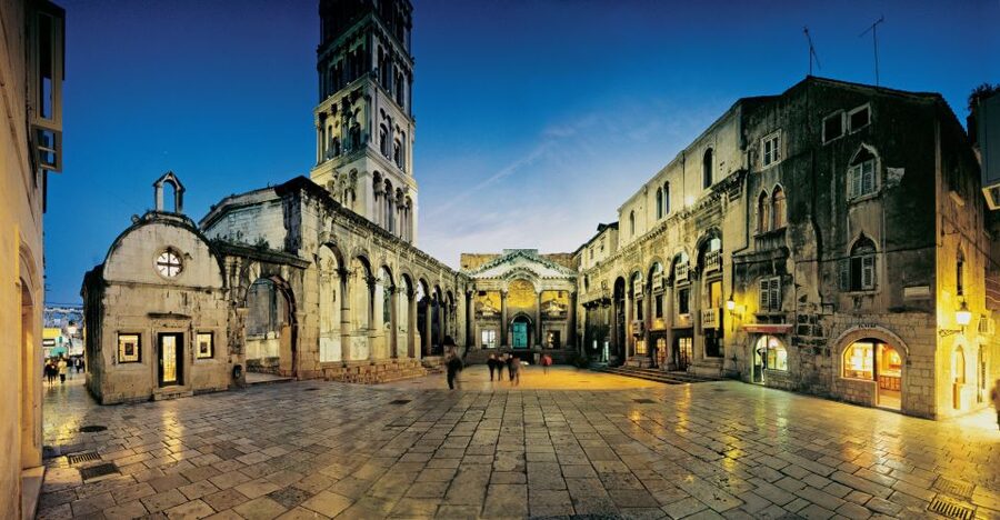 Split: 1.5-Hour Walking Tour and Diocletian's Palace - Peristyle, the palace’s grand center