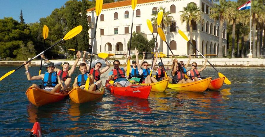 Split 4-Hour Guided Sea Kayak Tour - Paddling beneath Marjan Hill