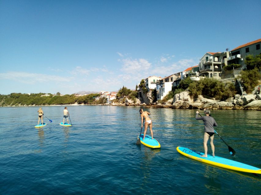 Split: Adriatic Sea and River Stand-Up Paddleboard Tour - Snorkeling, Fish, and the Cliff-Jump Stop