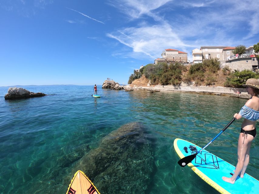 Split: Adriatic Sea and River Stand-Up Paddleboard Tour - A Quiet Beach Break Before the Paddle Back