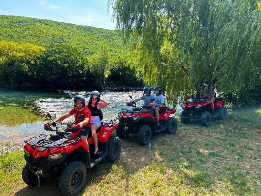 Split: ATV Quad Tour with waterfall swim - Who will get the most from this tour?