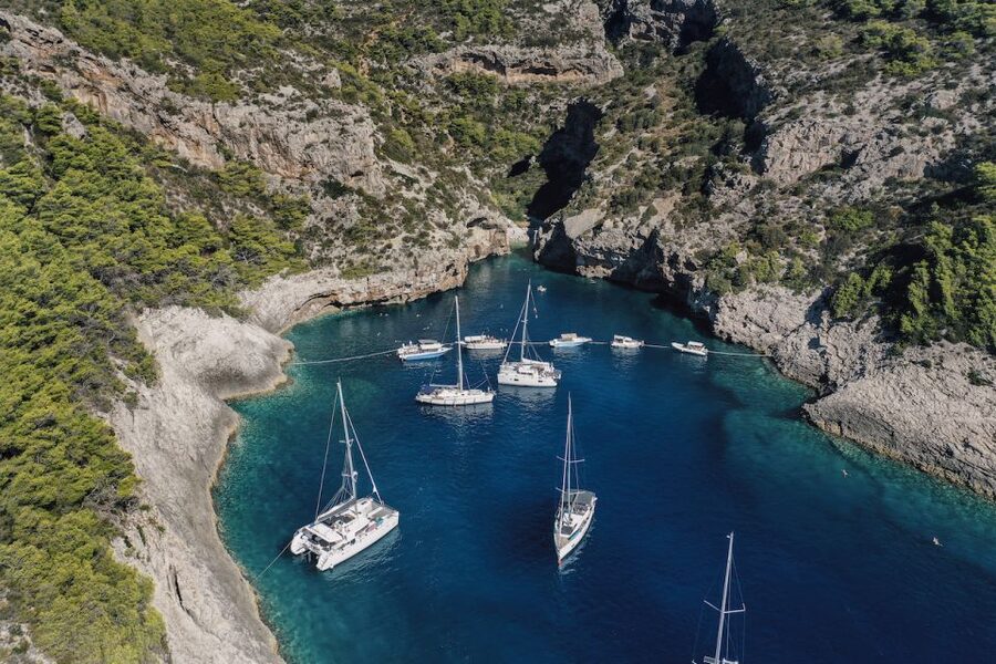 Split: Blue Cave and 5 Islands Tour - A sunset ride back to Split