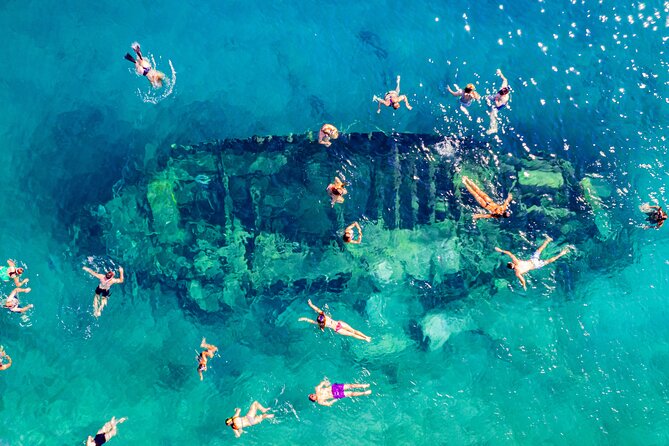Split: Blue Lagoon, 3 Island Boat Tour & Mediterranean Lunch - The Blue Lagoon at Krknjaši Bay
