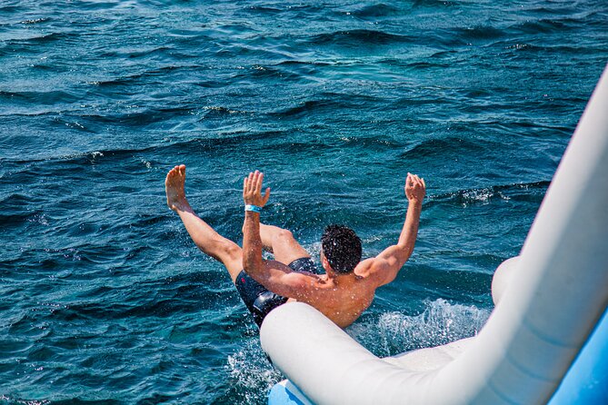 Split: Blue Lagoon, 3 Island Boat Tour & Mediterranean Lunch - Čiovo Island, beach time and an early lunch