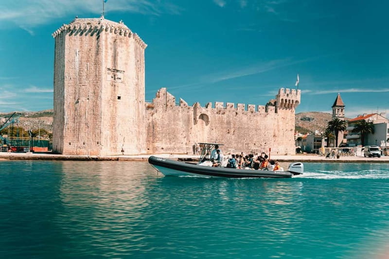 Split: Blue Lagoon & 3 Islands Speedboat Tour - Blue Lagoon time means water, sun, and rocks