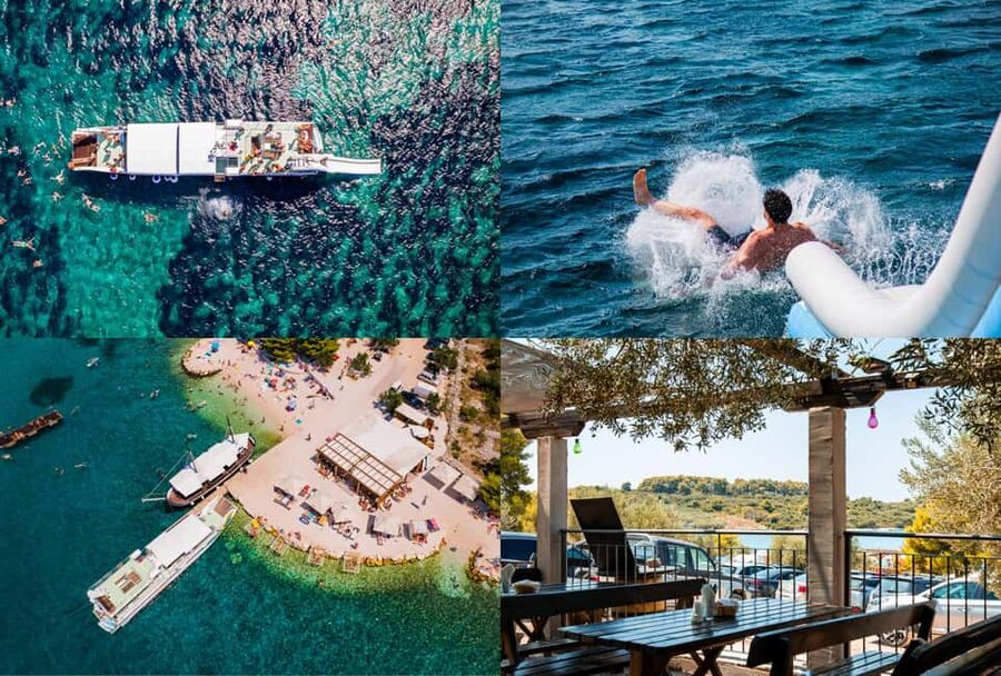 Split: Blue Lagoon, 3Islands, Boat Trip, Mediterranean lunch - Setting out from Split’s Riva promenade
