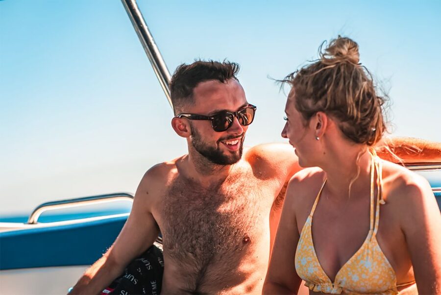 Split: Blue Lagoon and 3 Islands Speedboat Tour - One hour in UNESCO-listed Trogir