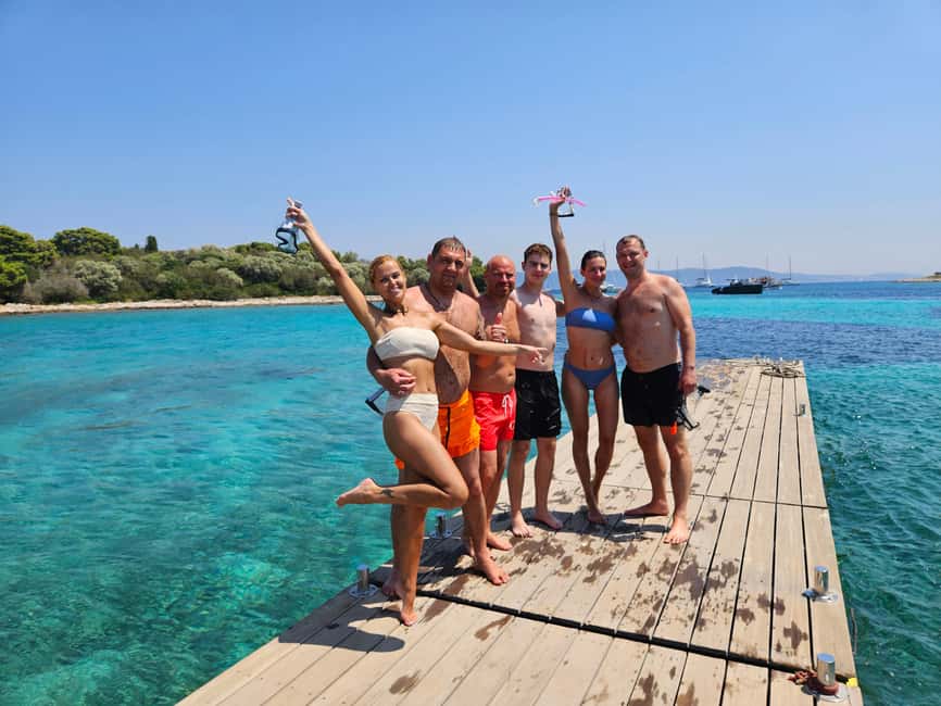 Split: Blue Lagoon and 3 Islands Tour - A fast boat day with three different moods