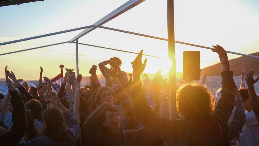 Split: Blue Lagoon Boat Party with DJs, Shots & After Party - The crew, hosts, and social atmosphere