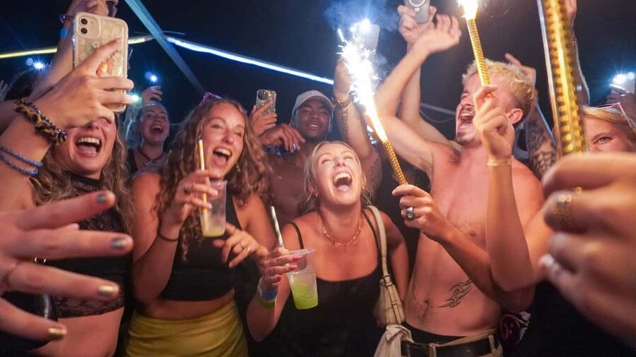 Split: Boat Crawl with Nightclub Access, Shots, & Boat Party - What the $23 price really covers