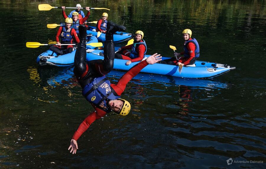 Split: Canoe Safari on the Cetina River - Leaving Split for the Cetina canyon