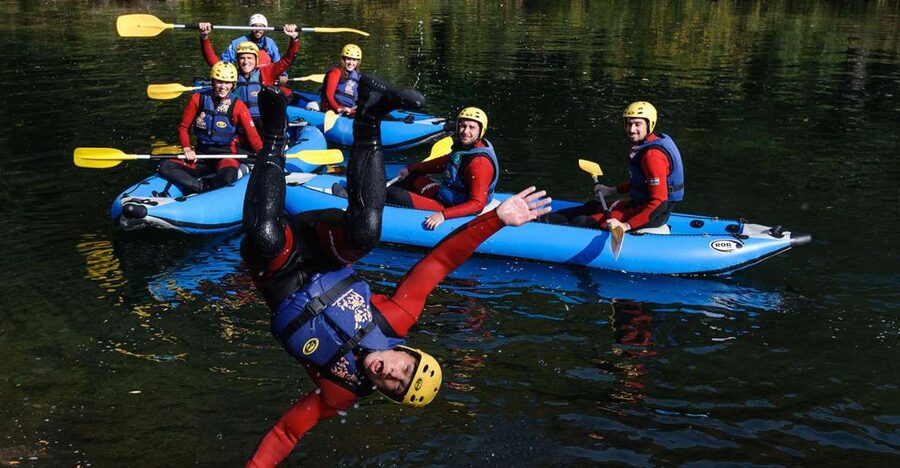 Split: Canoe Safari on the Cetina River - Paddling the first calm stretches