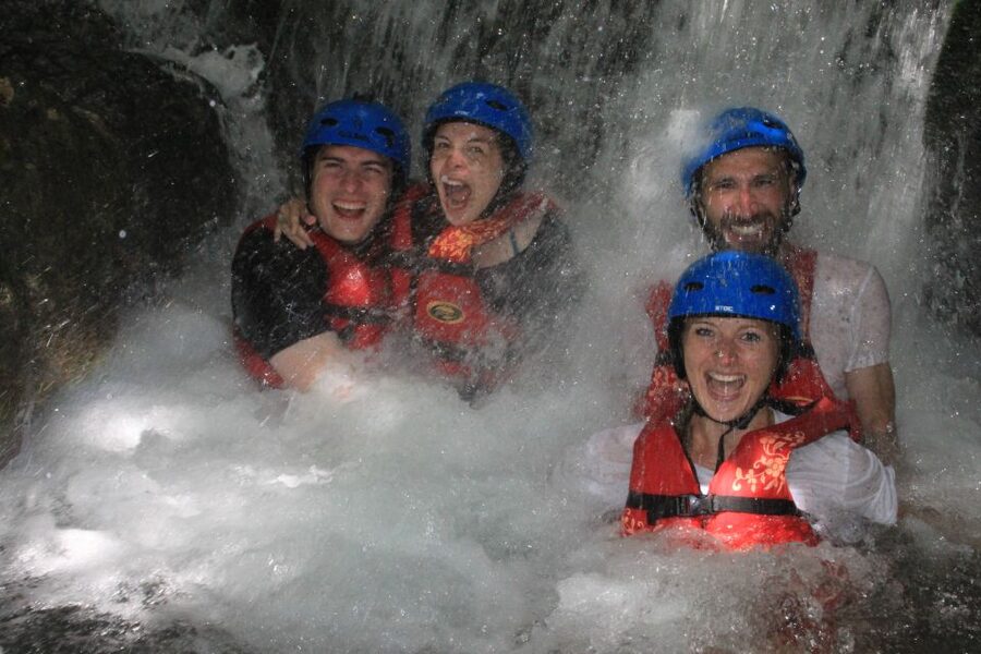 Split: Cetina River Rafting with Cliff Jumping Tour - Behind the waterfall and into the cave