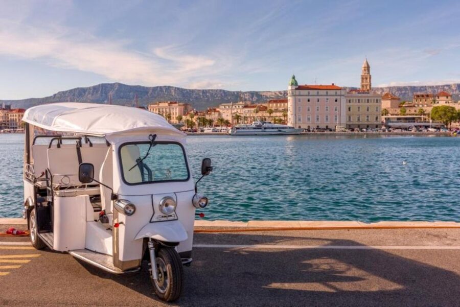 Split: City Highlights Electric Tuk-Tuk Tour - Vidilica Terrace and the first great panorama