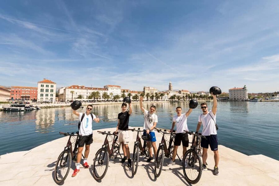 Split City & Marjan Park Electric Bike Tour - Riding through Marjan Forest Park