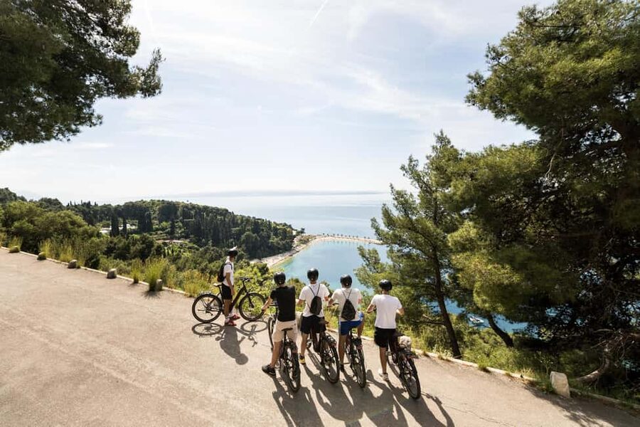 Split City & Marjan Park Electric Bike Tour - Matejuska shows Split’s working waterfront