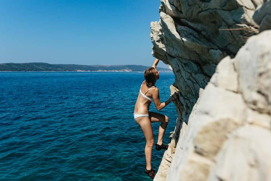 Split: Cliff Jumping & Deep Water Solo Tour - The guides and the feel of the session