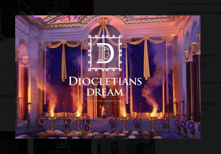 Split: Diocletian's Palace Virtual Reality Experience - A quick stop beside the Golden Gate