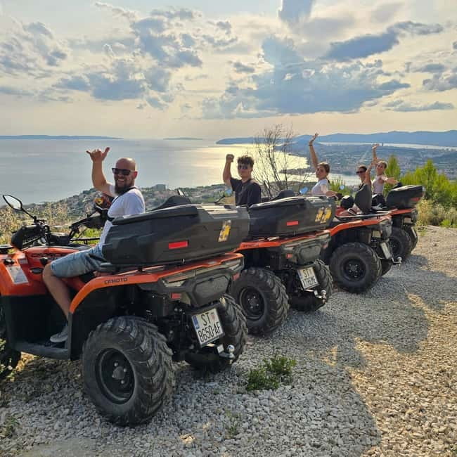 SPLIT: Guided ATV Tour Gornja Podstrana & Horses - Practical preparation for the parking-area start