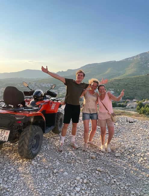 SPLIT: Guided ATV Tour Gornja Podstrana & Horses - My call: book it for the setting, not just the quad