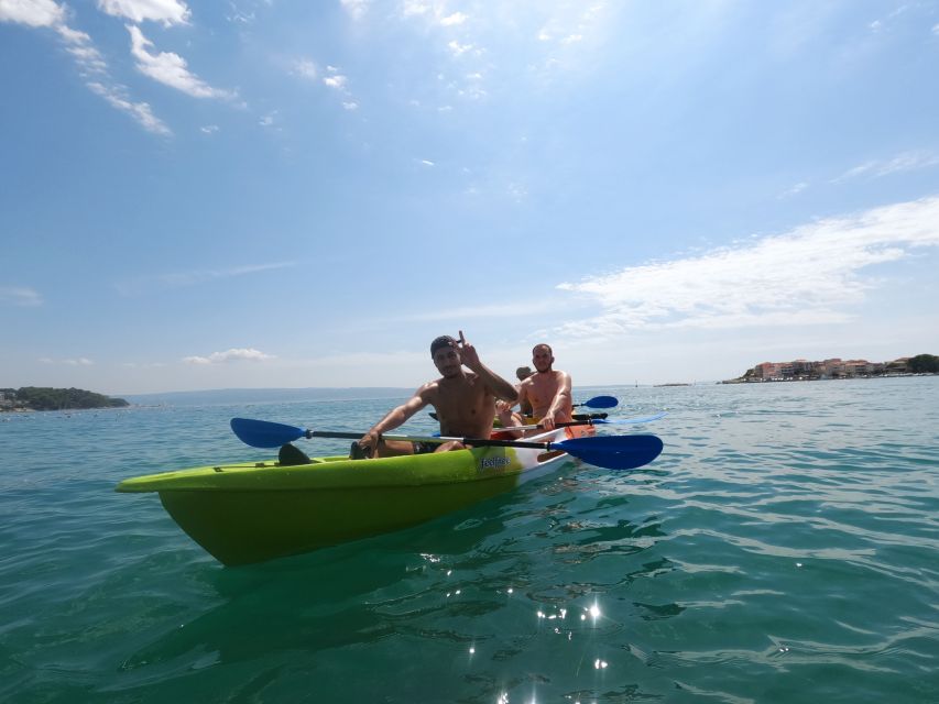 Split: Guided Kayak Adventure Tour - Returning to the Adriatic and the Stobreč cliffs