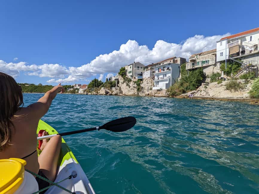 Split: Guided Kayak Adventure Tour - Meeting near Bačvice and riding to Stobreč