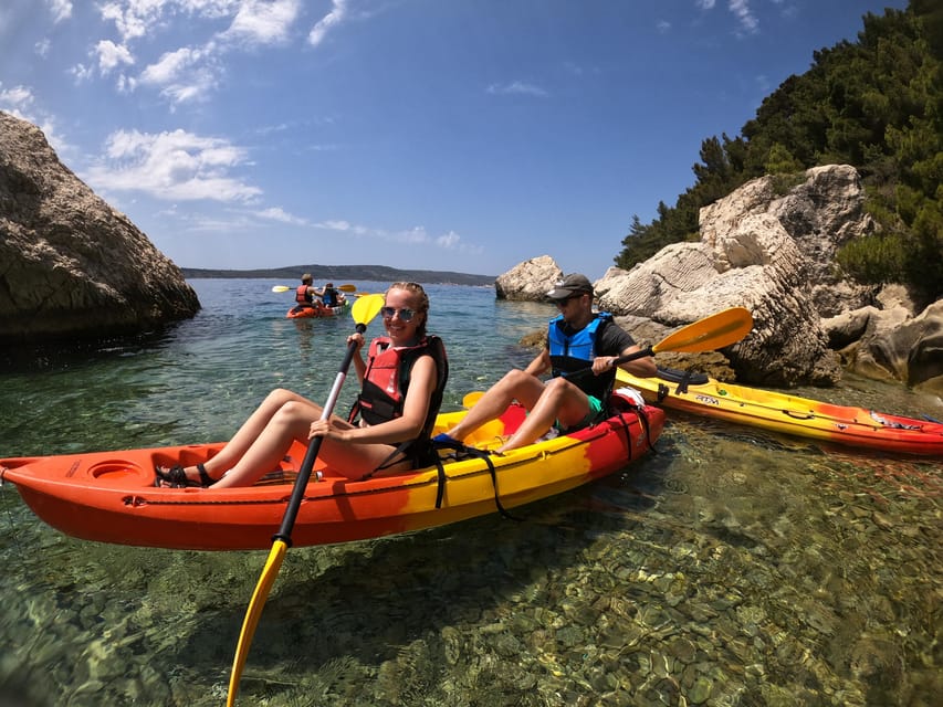 Split: Guided Sea Kayaking Tour with Snorkeling - Three hours along the Marjan shoreline