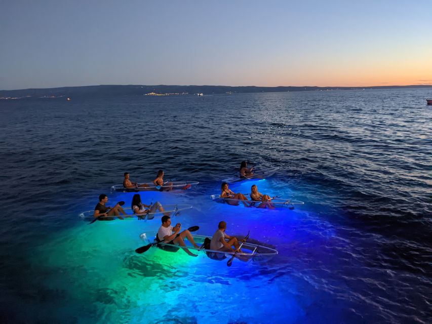Split: Illuminated Evening Guided Kayaking Tour - Guides, safety, and the pace of the group