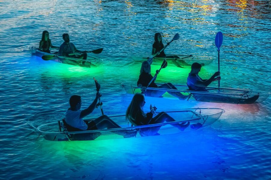 Split: Illuminated Evening Guided Kayaking Tour - Photos, wet clothes, and the small details that matter