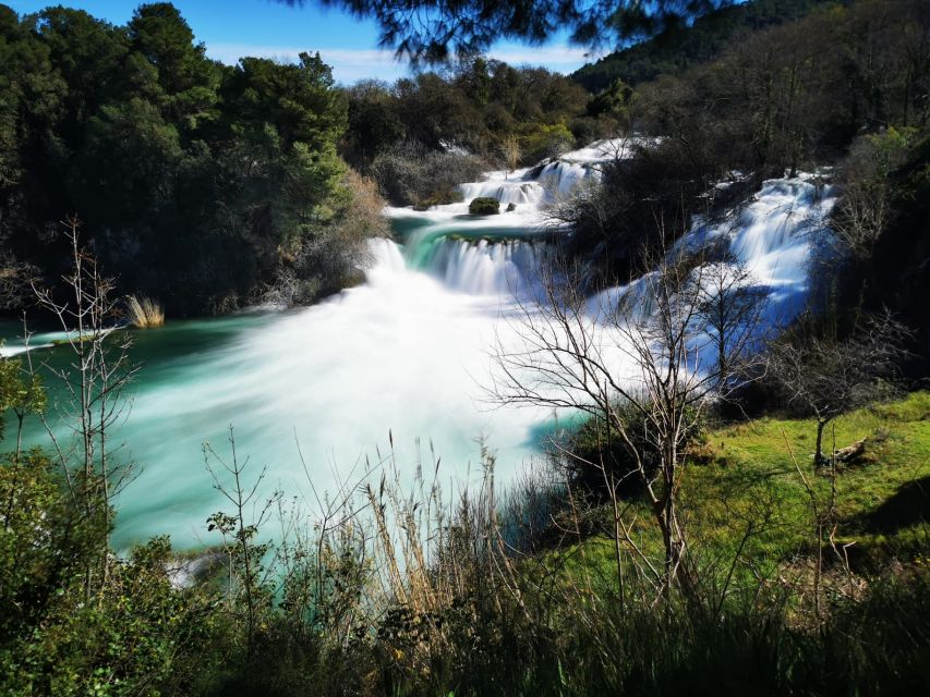 Split: Krka National Park Day Trip with Boat Ride & Swimming - An hour in Skradin for swimming and a short walk