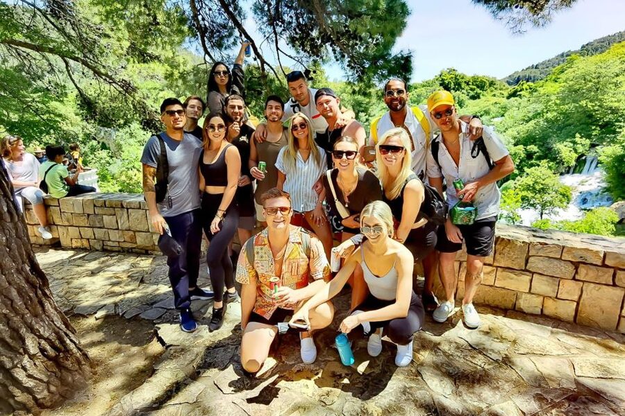 Split: Krka National Park Full-Day Tour with Wine Tasting - A boat ride through the river canyon