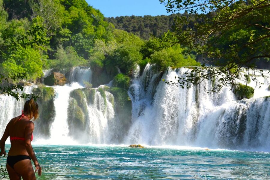 Split: Krka Waterfalls Guided Day Trip with Swim & Boat Tour - What the $411 Group Price Really Means