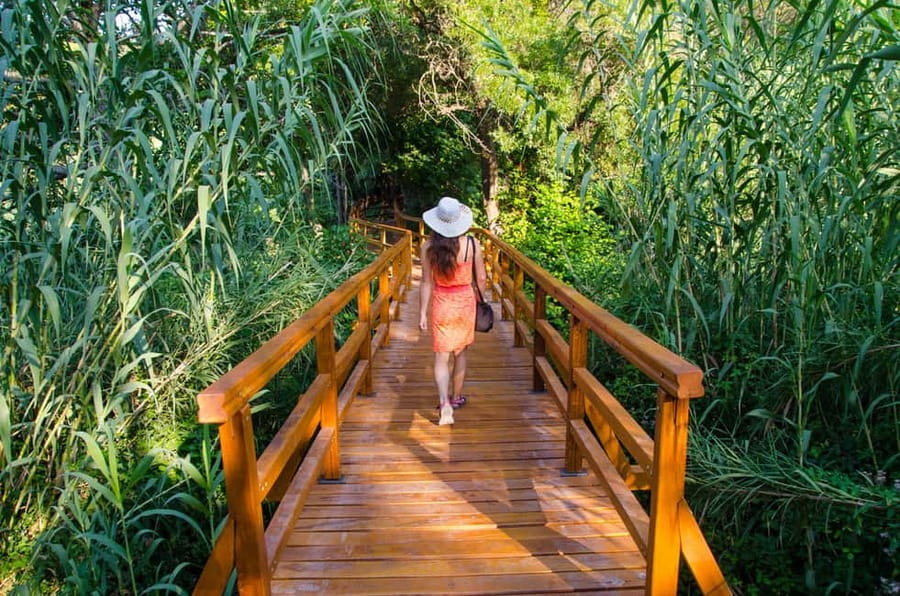 Split: Krka Waterfalls Trip with Boat Cruise and Swimming - What you see at Skradinski Buk