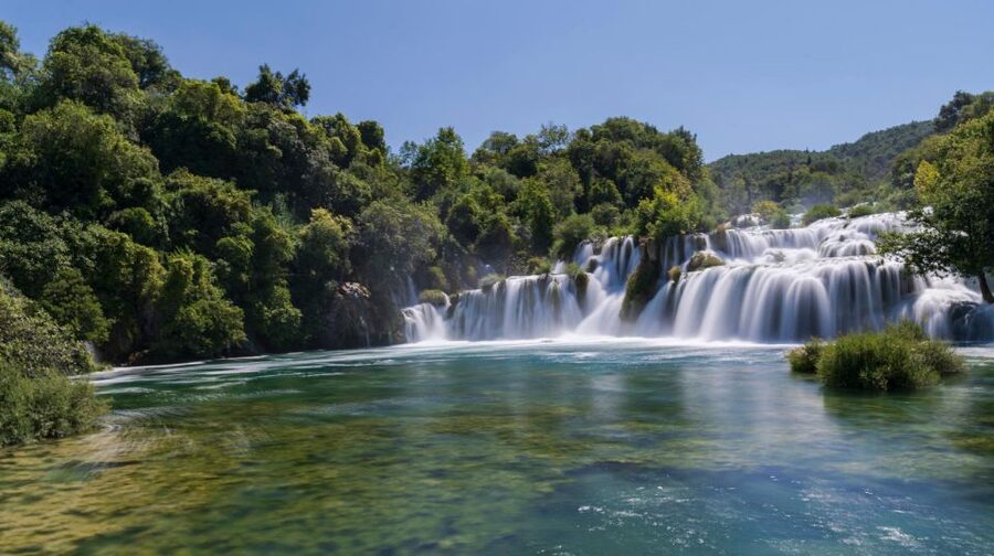 Split: Krka Waterfalls With Boat Cruise, Wine and Olive Oil - Mills, Stone Houses, and Early Electricity