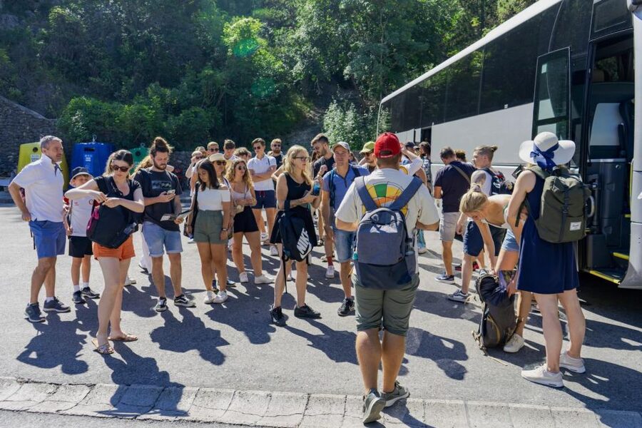 Split: Krka Waterfalls With Boat Cruise, Wine and Olive Oil - Free Time in Skradin
