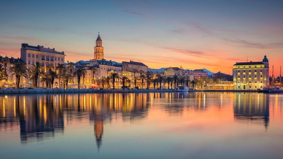 Split: Old Town and Diocletian's Palace Walking Tour - Peristyle Square gives you the palace’s grandest view