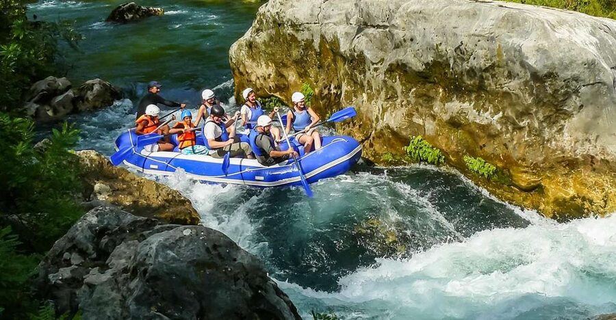 Split/Omiš: Cetina River Rafting with Cliff Jump & Swimming - What the three-hour Cetina route is really like