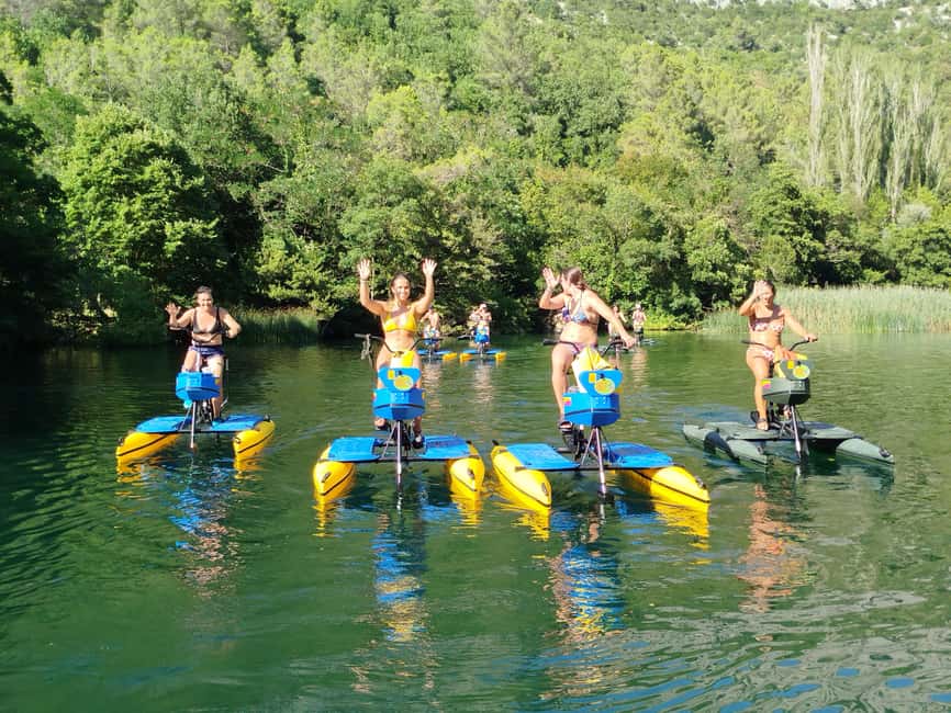 Split/Omiš: Cetina River Water Bike Safari - What this water bike safari is really like