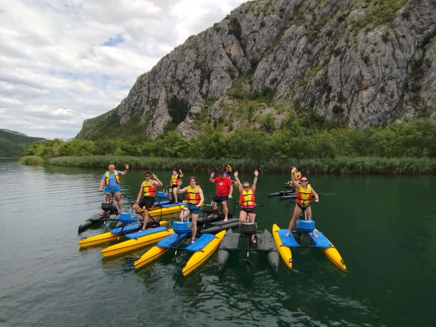 Split/Omiš: Cetina River Water Bike Safari - The $45 price and what it includes