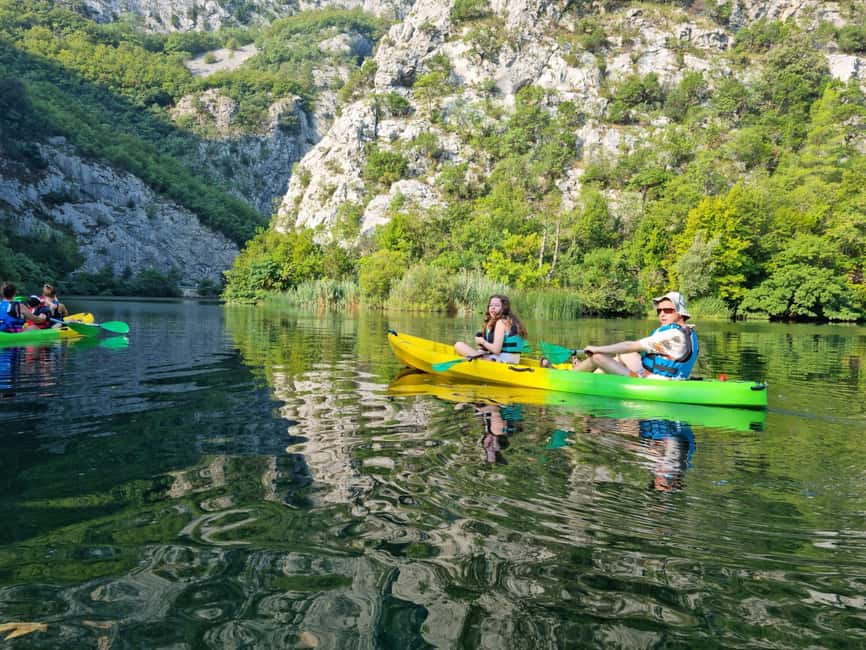 Split/Omiš - Guided Kayaking & Snorkeling Tour Cetina River - Who should book this Cetina River tour