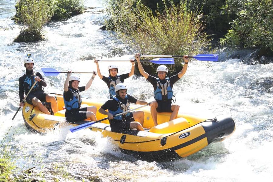 Split/Omiš: Rafting, Cliff Jumping, and Cave Tour - Meeting in Split, Omiš, or Makarska