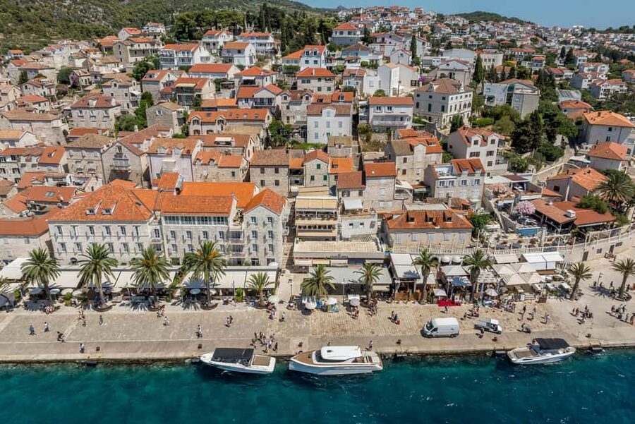 Split or Trogir: Blue Cave, Vis, and Hvar Speedboat Day Trip - Stiniva Cove and the Vis coastline