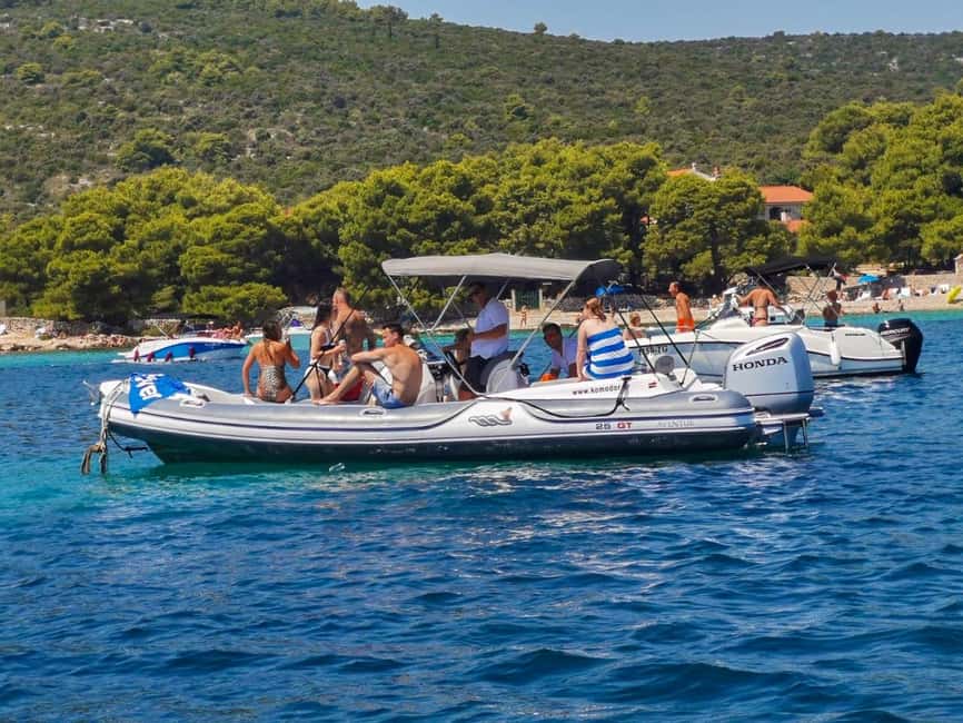 Split: Private Boat Rental - What the speedboat provides on the water