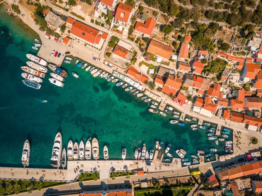 Split: Private Full Day Boat Trip to Blue Lagoon and Trogir - The ride back at sunset