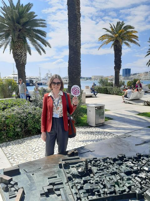 Split: Private Walking Tour in the Historical Town Center - Meeting the tour beside the bronze city model