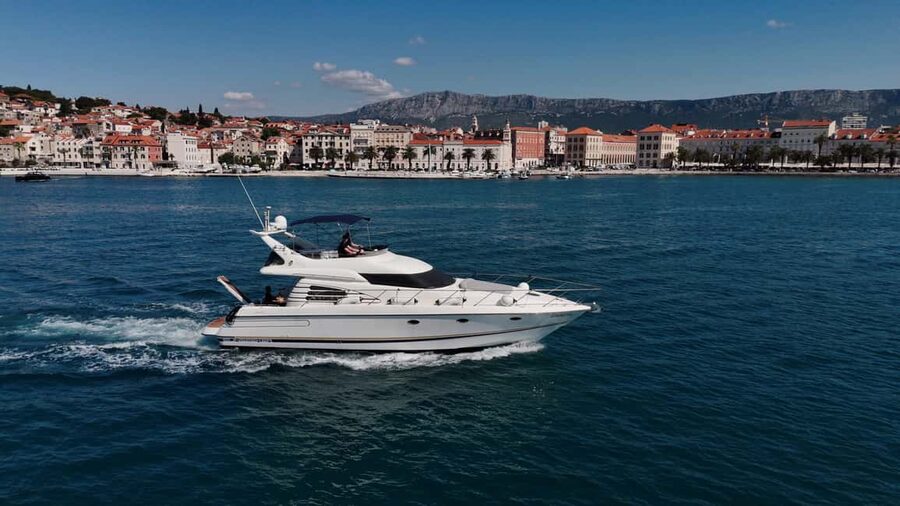 Split: Private Yacht Day Trip - Leaving Split for the Dalmatian islands