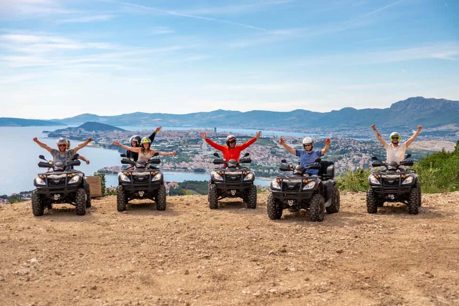 Split: Quad Bike Tour with Sea, Mountain and River Views - Crossing old stone villages with a local feel