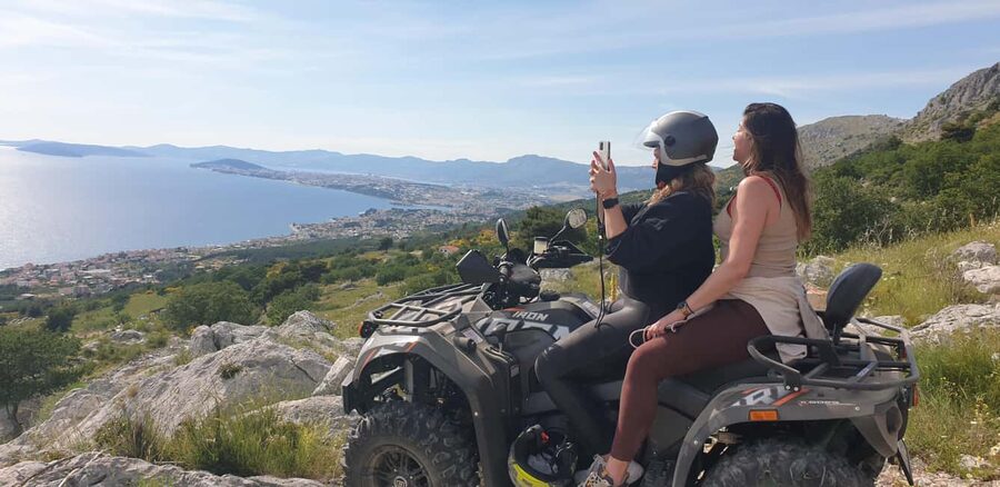 Split: Quad Bike Tour with Sea, Mountain and River Views - The Omiš section and Cetina River Canyon