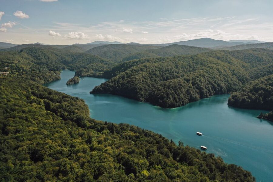 Split: Self-Guided Plitvice Lakes Day Tour with Boat Ride - The electric train through the forest